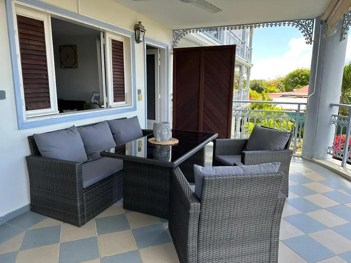 Lägenhet Grand Studio Zen Idealement Situe A Saint-Francois Avec Piscine Et Terrasse